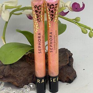 2x Sephora Colorful Gloss Balm - 47 Wild Child - .31 oz Full Size - New